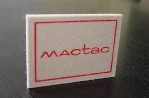 Mactac - Fixing self-adhesive signs