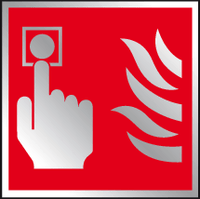 Fire alarm call point Prestige sign MJN Safety Signs Ltd
