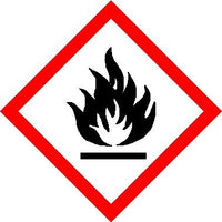 Flammable GHS / CLP Label MJN