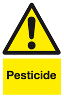 Pesticide sign MJN Safety Signs Ltd