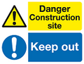 Construction Site Safety signs