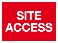 Site Access MJN Safety Signs Ltd
