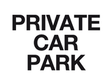 Private car park MJN Safety Signs Ltd
