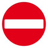 No entry sign MJN Safety Signs Ltd