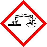 Corrosive GHS / CLP Label MJN Safety Signs Ltd