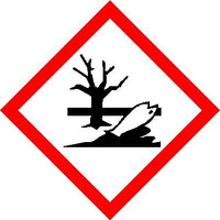Hazardous to the environment GHS / CLP Label MJN