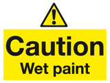 Caution Wet paint sign MJN Safety Signs Ltd