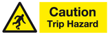 Caution Trip Hazard sign MJN Safety Signs Ltd