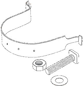 Channel Clips 76mm MJN Safety Signs Ltd