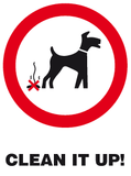 Clean it up sign MJN Safety Signs Ltd