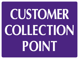 Customer collection point sign | Warehouse signage| Shop signs – MJN ...