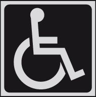 Disabled symbol sign MJN Safety Signs Ltd