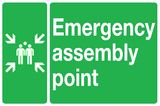 Emergency assembly point sign MJN Safety Signs Ltd