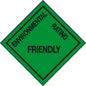Environmental Rating Friendly sign | MJN Safety Signs Ltd | UK signs