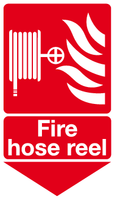 Fire Hose reel down sign MJN Safety Signs Ltd