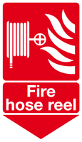 Fire hose reel Hanging signs MJN Safety Signs Ltd
