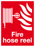 Fire hose reel sign vertical MJN Safety Signs Ltd