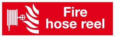 Fire hose reel sign MJN Safety Signs Ltd
