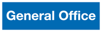 General Office sign MJN Safety Signs Ltd