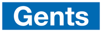 Gents sign MJN Safety Signs Ltd