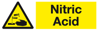 Nitric Acid sign MJN Safety Signs Ltd