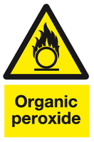 Organic peroxide sign MJN Safety Signs Ltd