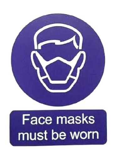 Face mask sign - Wear face mask | Signage | M JN Safety Signs – MJN ...
