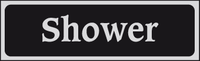 Shower sign MJN Safety Signs Ltd
