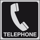 Telephone sign MJN Safety Signs Ltd
