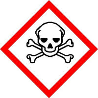 Toxic GHS / CLP Label MJN