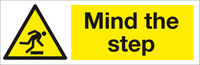 Mind the step sign MJN Safety Signs Ltd